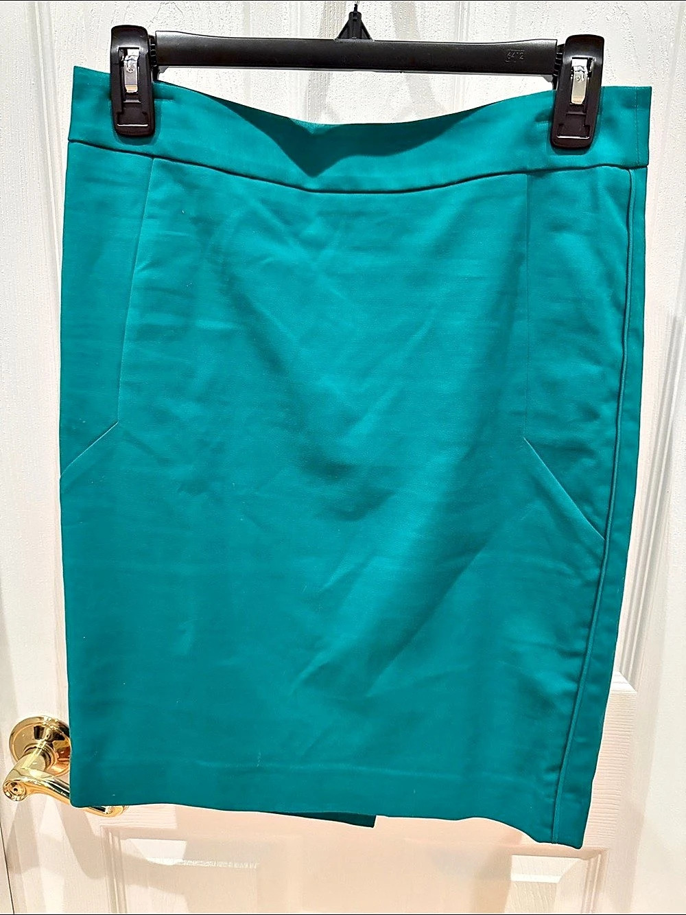 The Limited Pencil Skirt in Emerald Green -  Like New